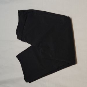 Lole black stretch straight leg pants size 12